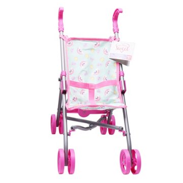 All Things Sweet Foldable Doll Stroller, 20"