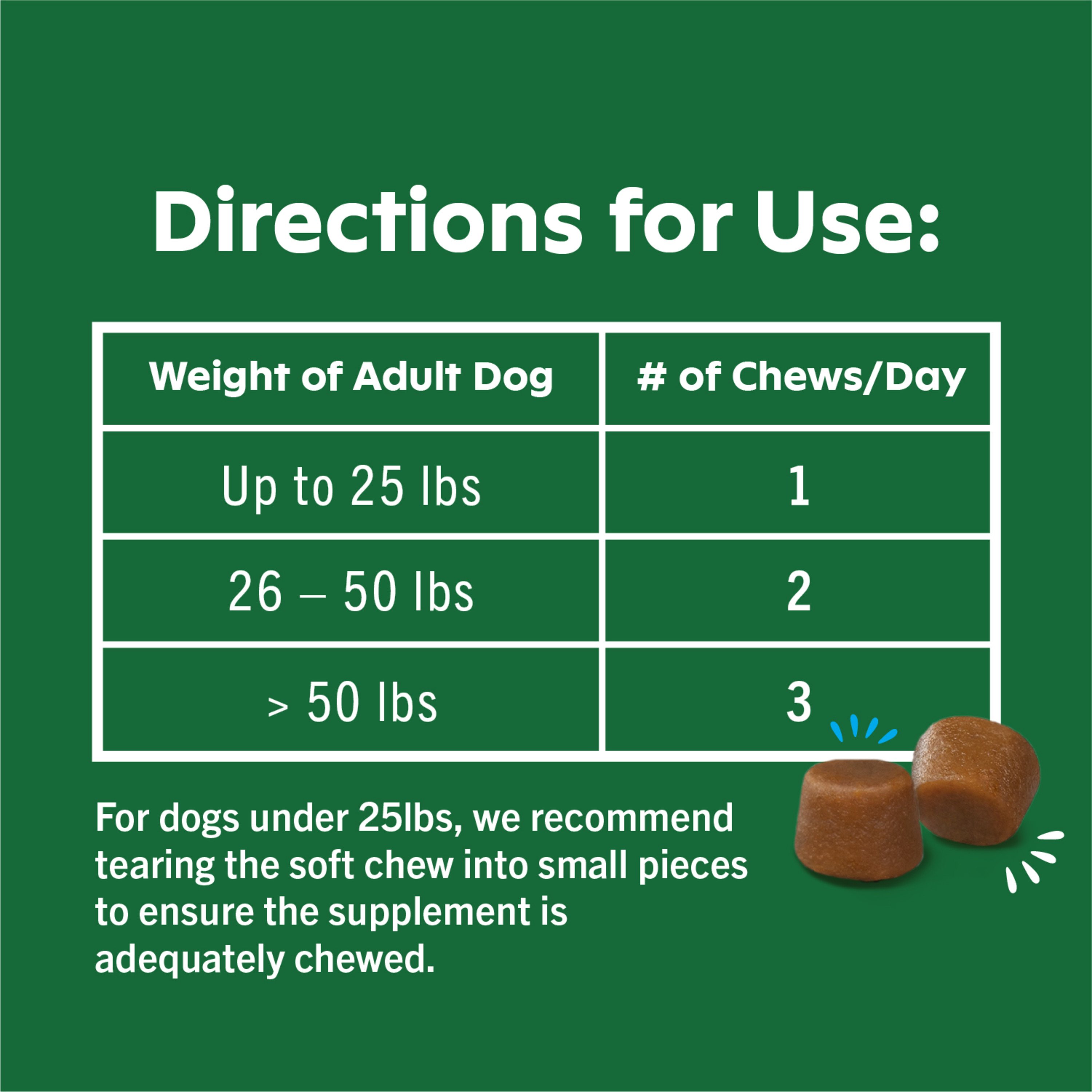 GREENIES Supplements Hip Joint Soft Chews for Dogs Shop