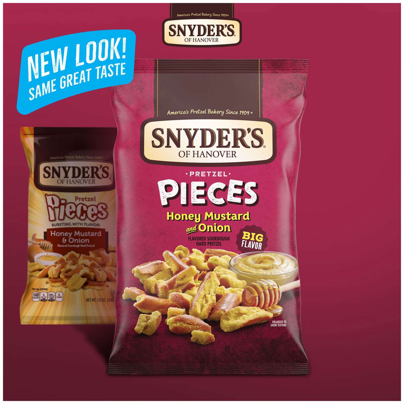 Snyder's of Hanover Honey Mustard & Onion Pretzel Pieces; image 5 of 10