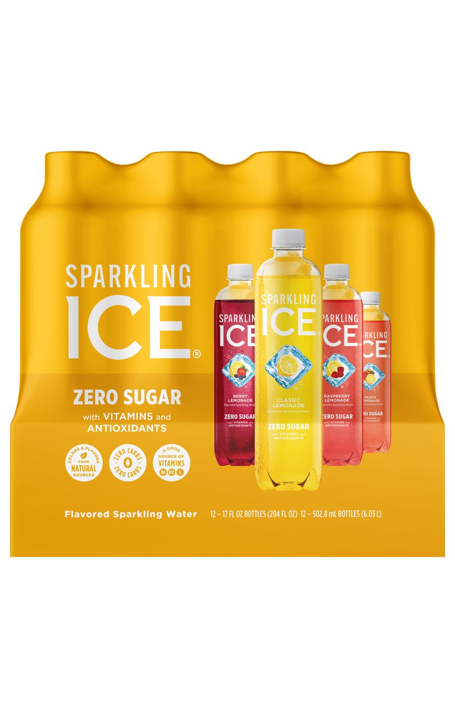 Sparkling Ice Zero Sugar Flavored Sparkling Water Variety Pack 12 pk Bottles; image 1 of 3