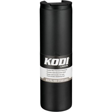 KODI by H-E-B Stainless Steel Spill Proof Travel Tumbler – Matte Black