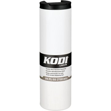 KODI by H-E-B Stainless Steel Spill Proof Travel Tumbler - Matte White