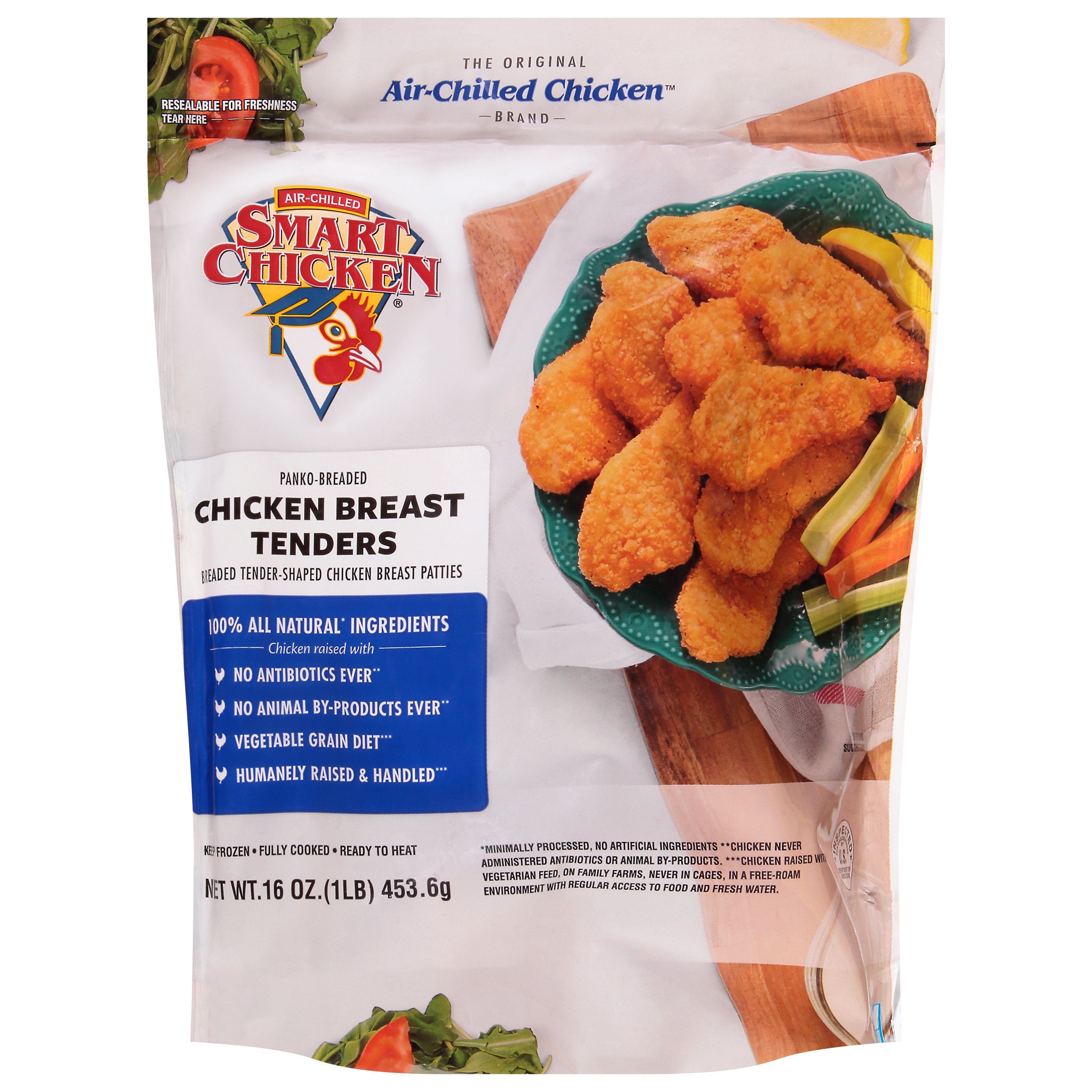 Smart Chicken PankoBreaded Chicken Breast Tenders Shop Chicken at HEB