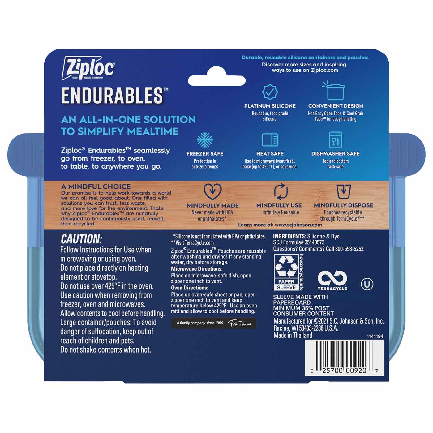 Ziploc Endurables Silicone Pouch - Small; image 6 of 12