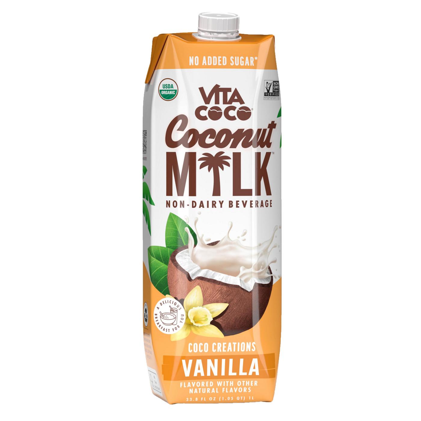 Vita Coco Coconut Milk Vanilla Non Dairy Beverage; image 1 of 3