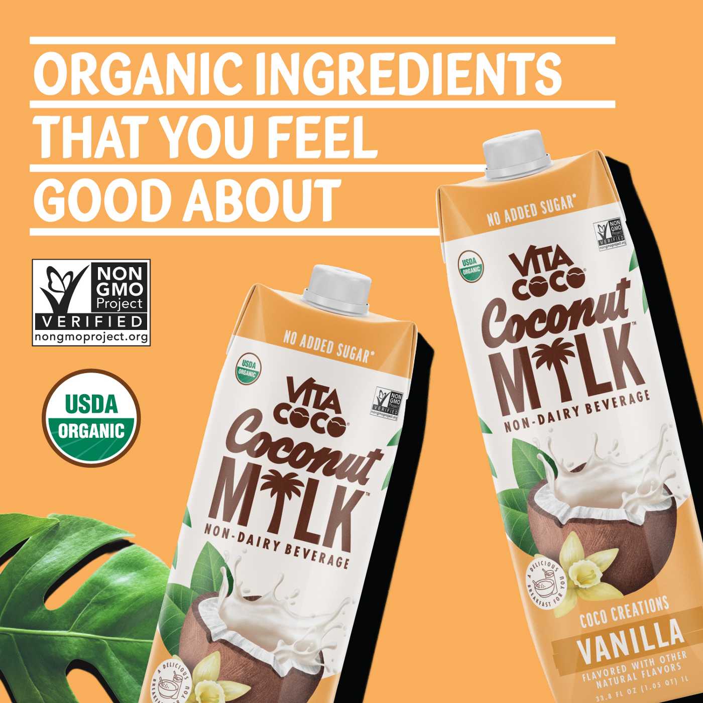 Vita Coco Coconut Milk Vanilla Non Dairy Beverage; image 3 of 6