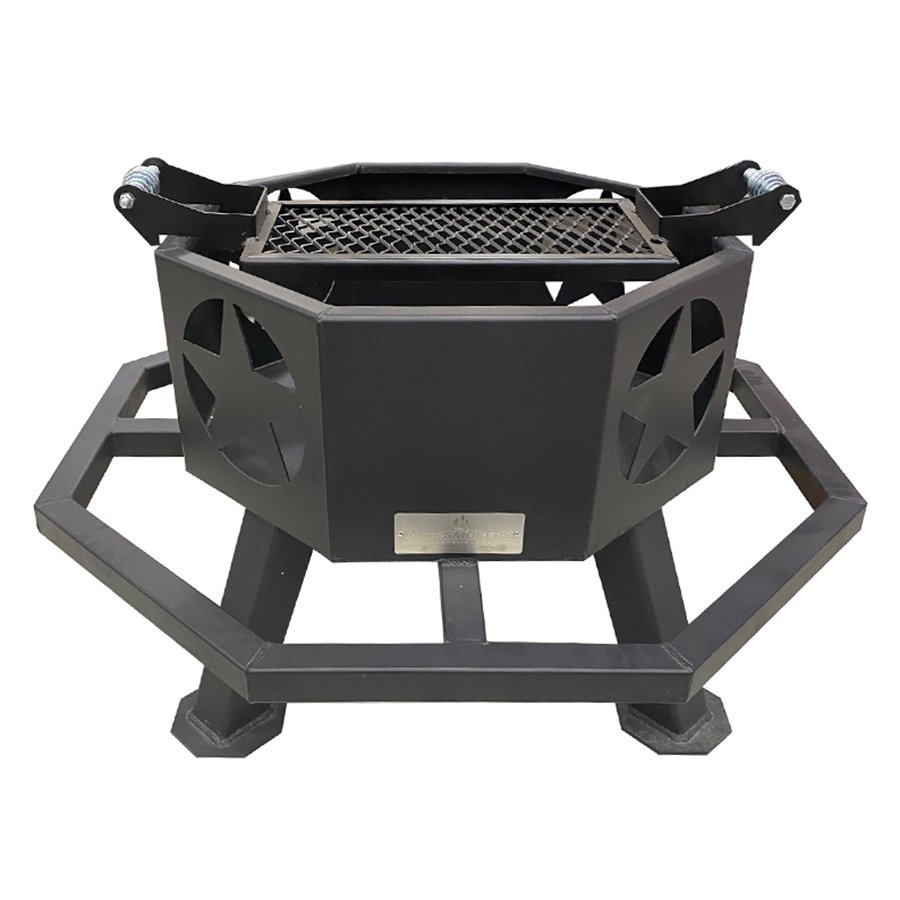All Seasons Feeders Texas Star Fire Pit with Grill Shop Outdoor decor at HEB