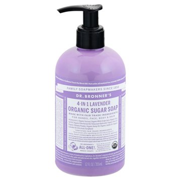 Dr. Bronner's 4-In-1 Organic Sugar Soap - Lavender