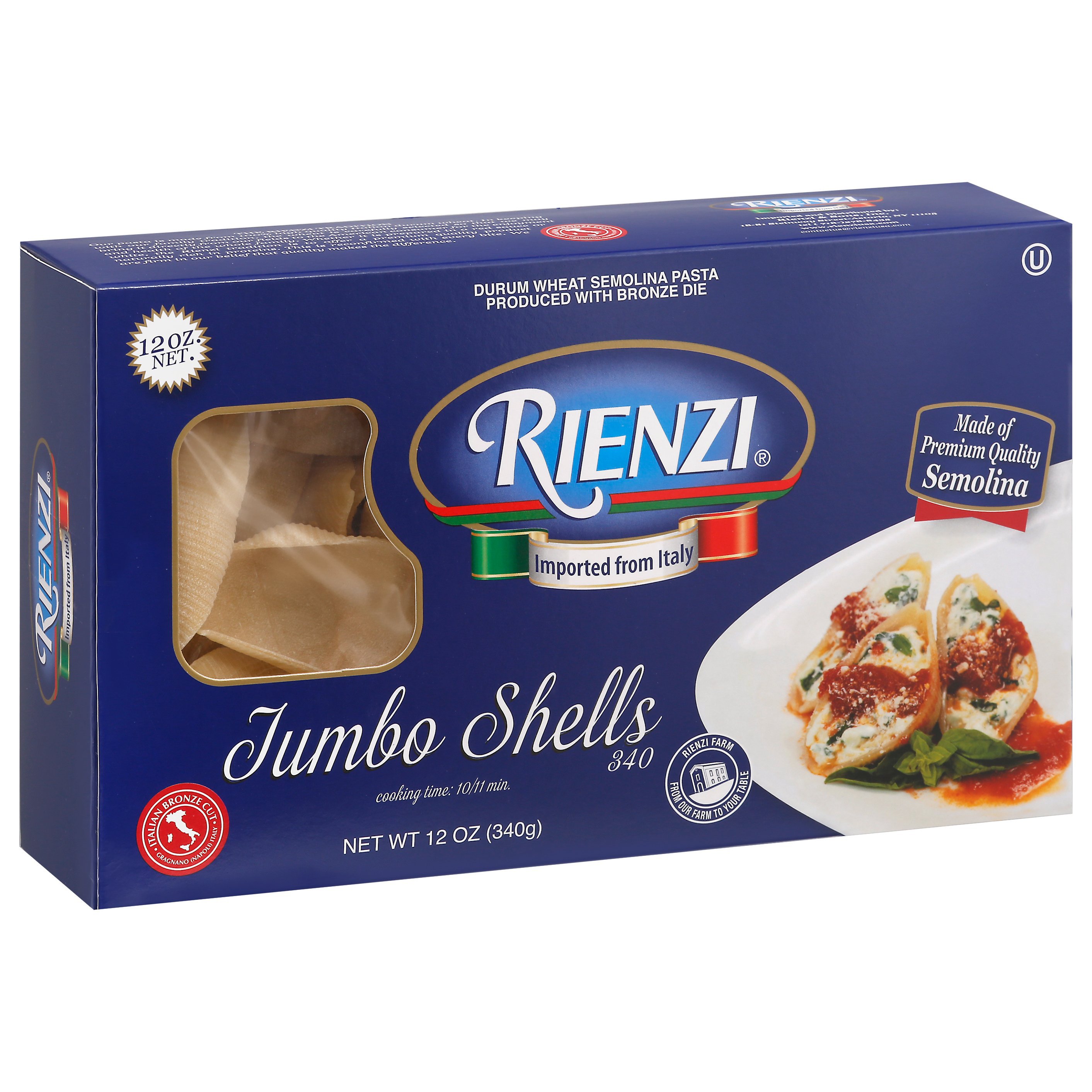 Rienzi Jumbo Shells - Shop Pasta & Rice at H-E-B