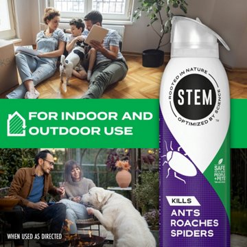 STEM Ants Roaches & Spiders Killer Spray, 10 oz