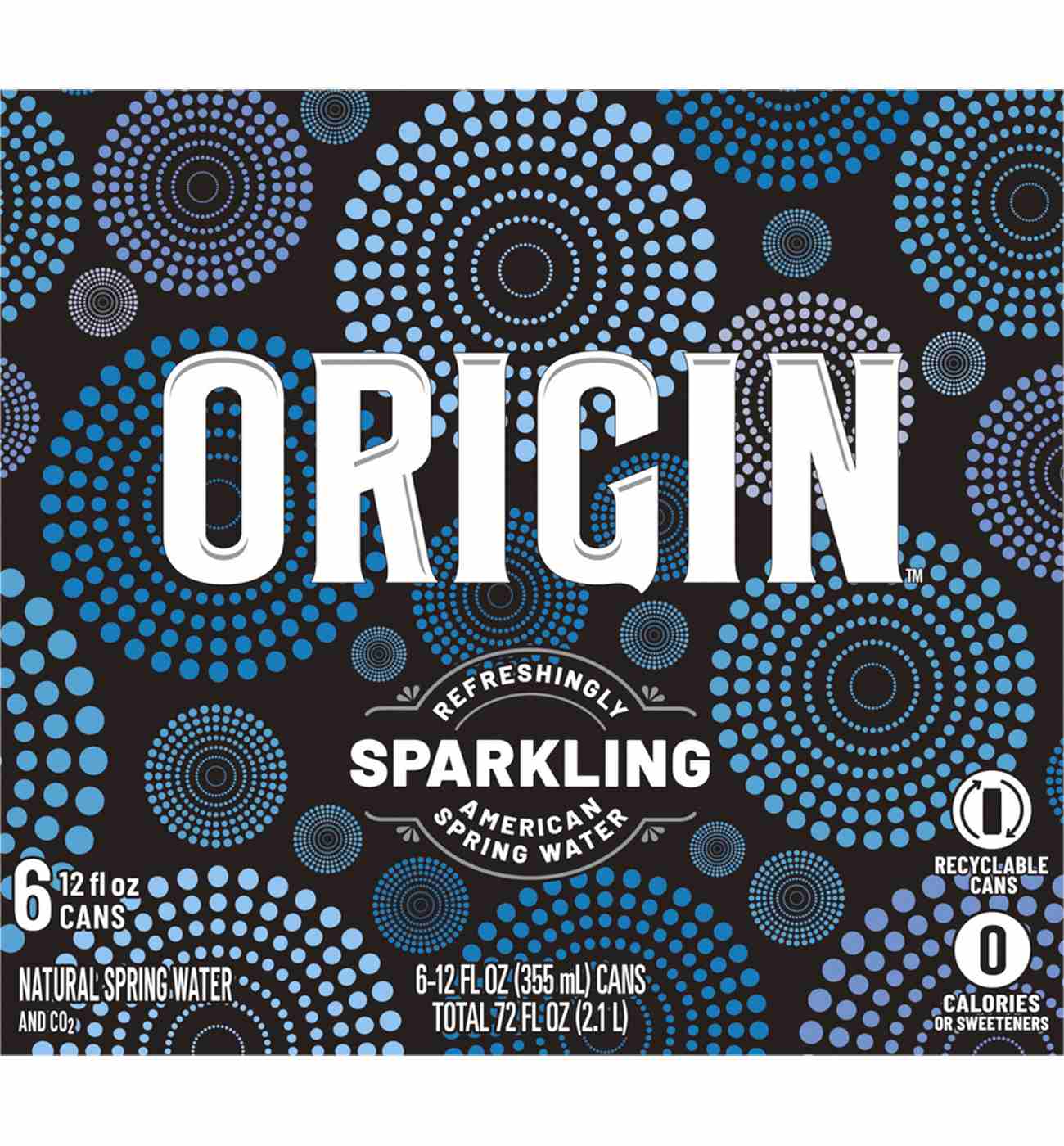 ORIGIN Sparkling Water 12 oz Cans - Shop Water at H-E-B