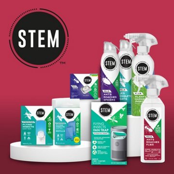 STEM Kills Ants Roaches & Flies Spray, 12 oz