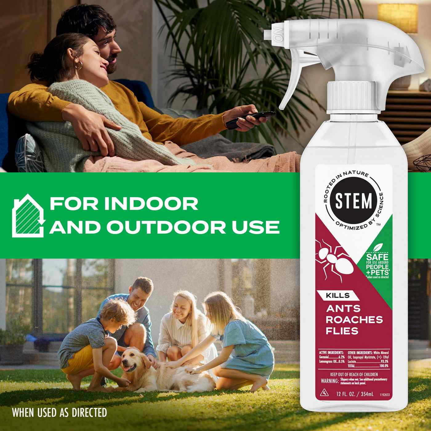 STEM Bug Killer Spray, Kills Ants, Roaches, Flies; image 6 of 8