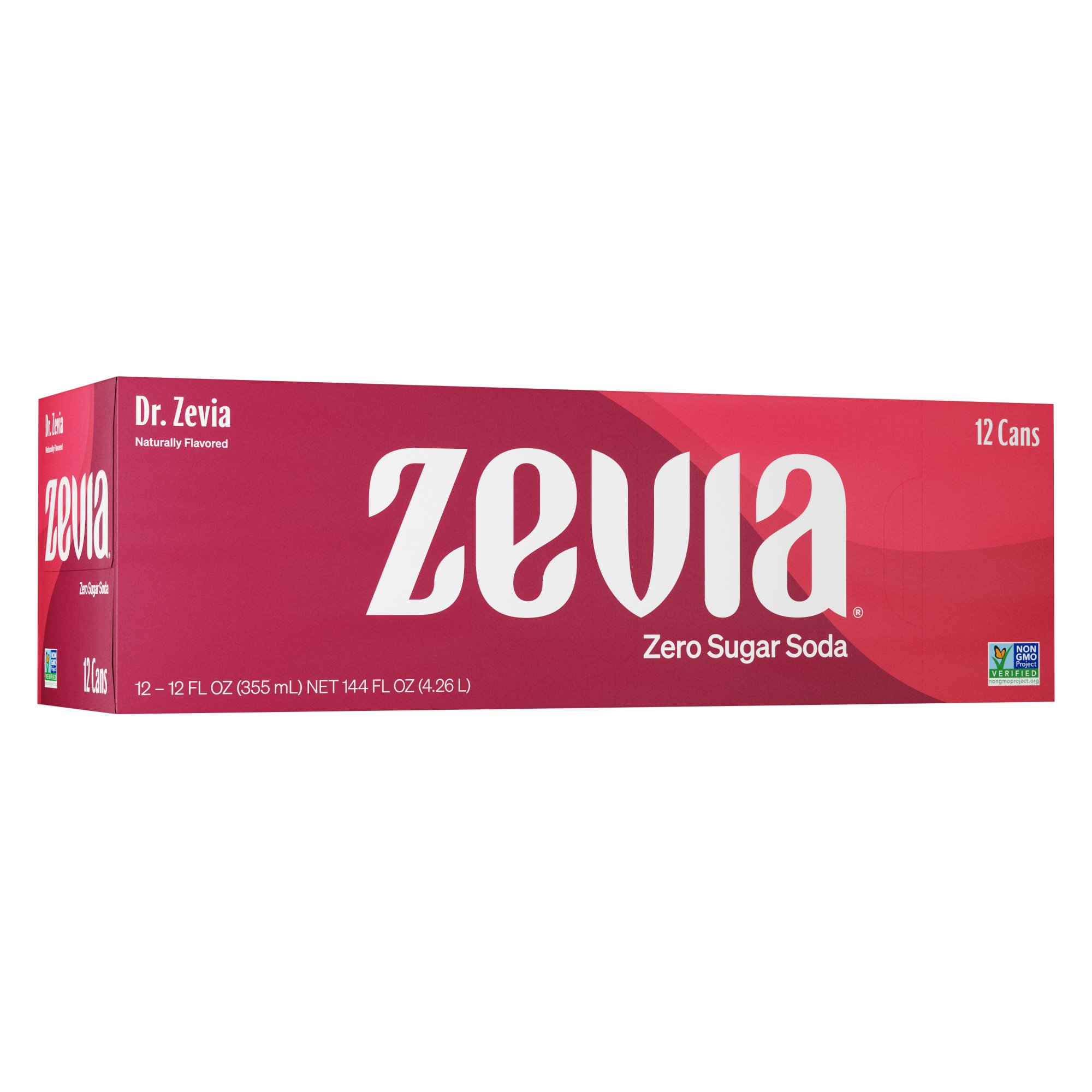 Zevia Zero Sugar Dr Zevia Soda 12 pk Cans Shop Soda at HEB