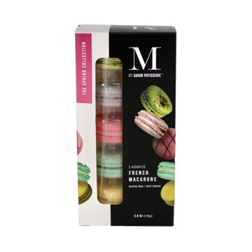 M by Savor Patisserie Frozen French Macarons - Spring Collection, 5 ct