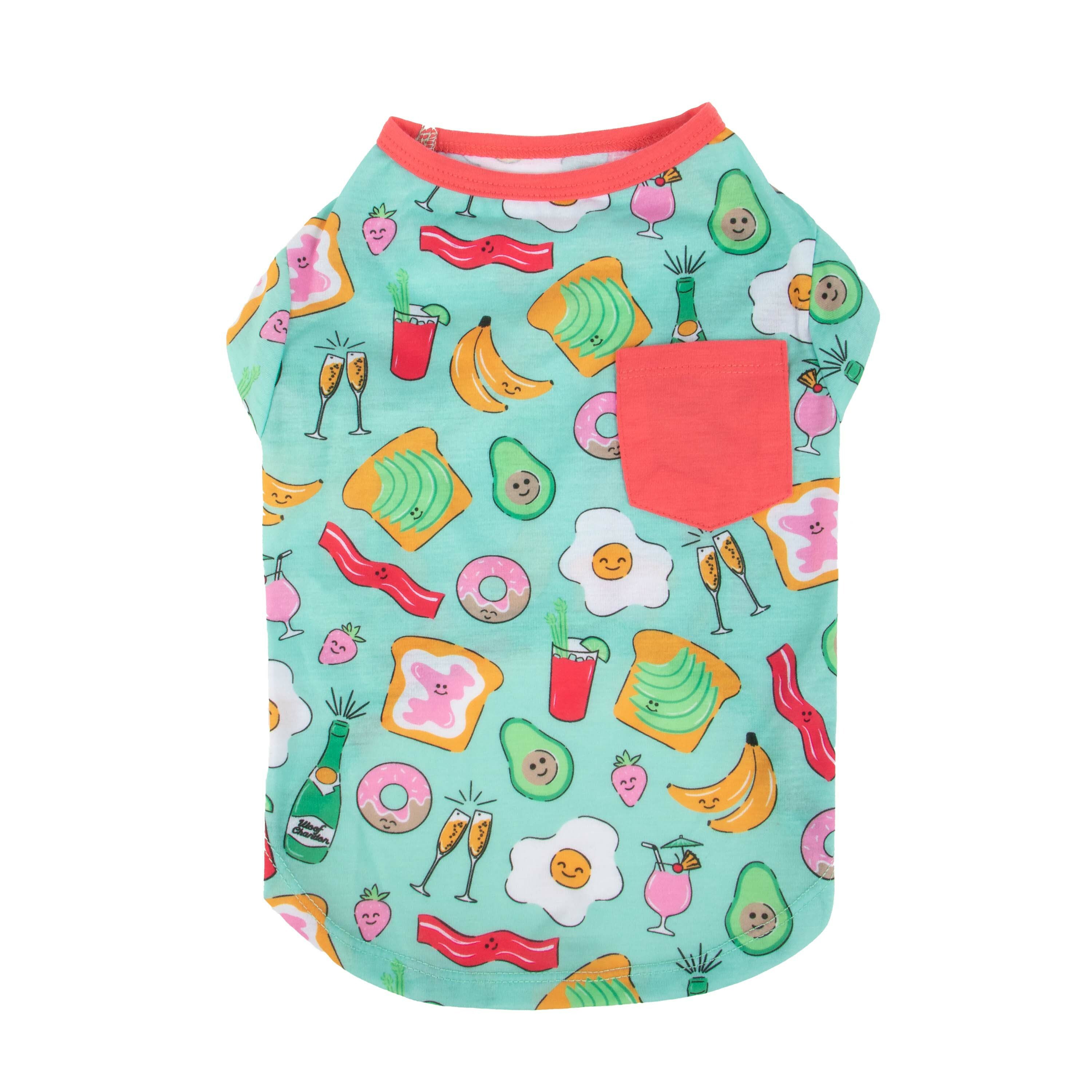 Simply Dog Large Brunch Party Print Shirt Shop Clothes at HEB