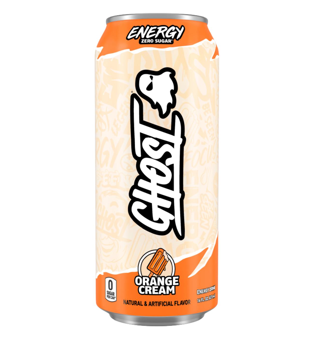 Ghost Zero Sugar Orange Cream Energy Drink; image 1 of 7
