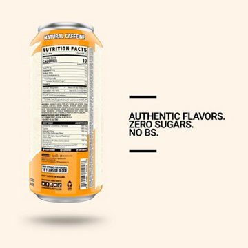Ghost Zero Sugar Orange Cream Energy Drink