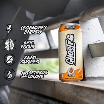 Ghost Zero Sugar Orange Cream Energy Drink