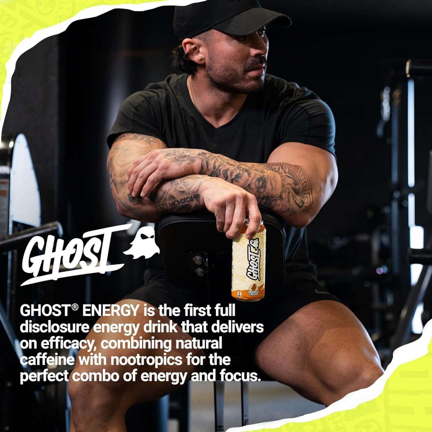 Ghost Zero Sugar Orange Cream Energy Drink; image 4 of 7