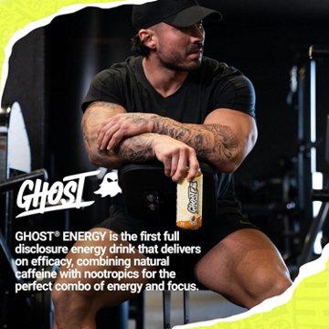 Ghost Zero Sugar Orange Cream Energy Drink
