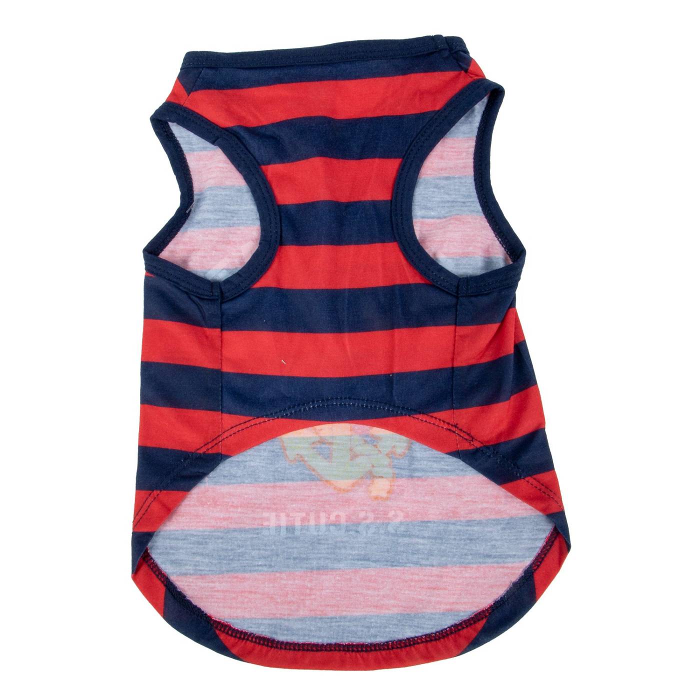 Simply Dog Small Red Best Mates Stripe Tank Shop Clothes at HEB
