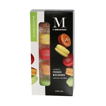 M by Savor Patisserie Frozen French Macarons - Texas Collection, 5 ct