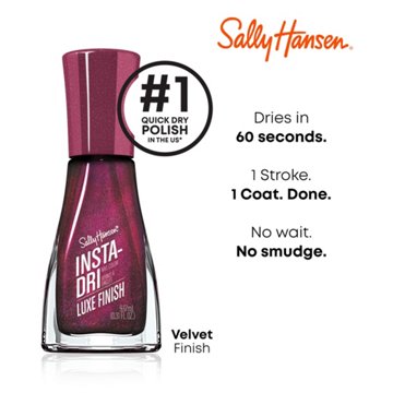 Sally Hansen Insta Dri Nail Polish - The Queens Velvet