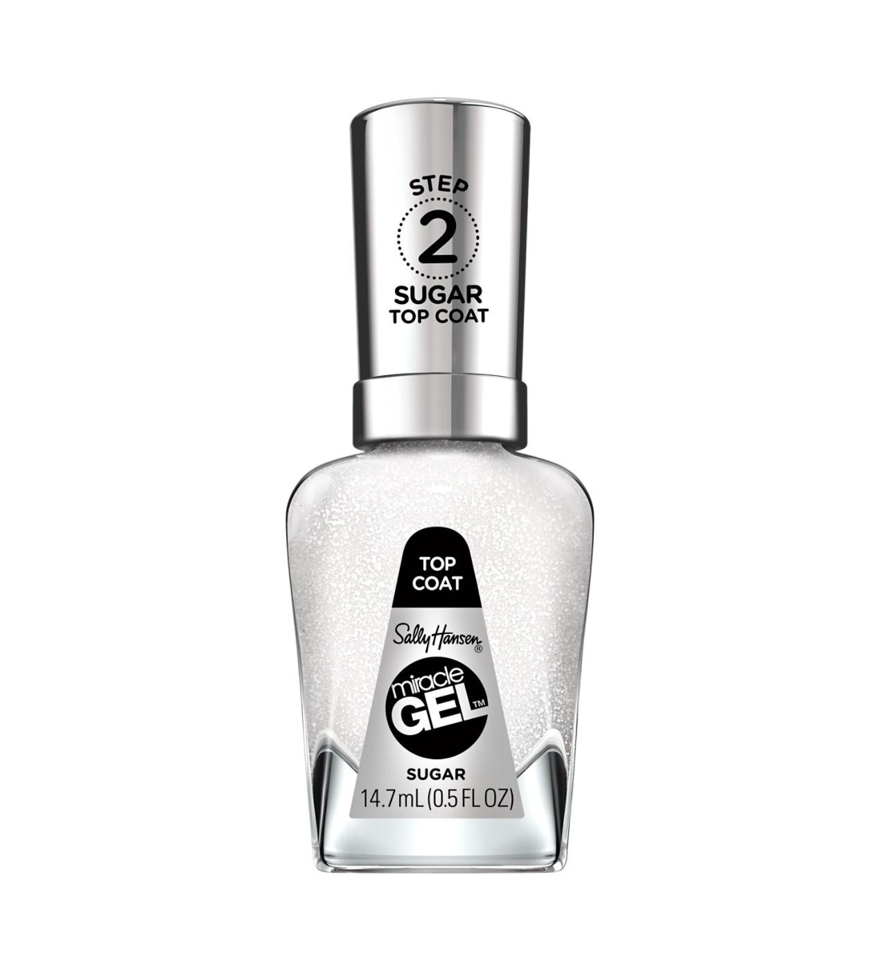 Sally Hansen Miracle Gel Sugar Top Coat; image 1 of 2