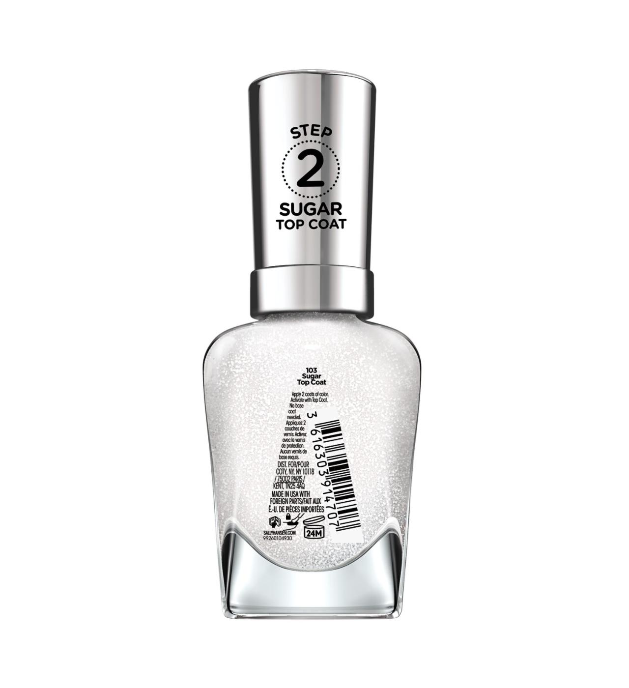 Sally Hansen Miracle Gel Sugar Top Coat; image 2 of 2