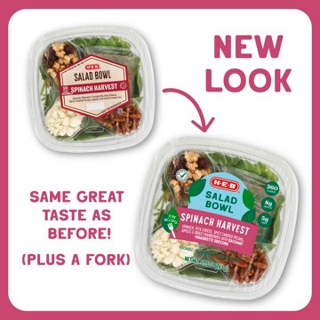 H-E-B Salad Bowl - Spinach Harvest