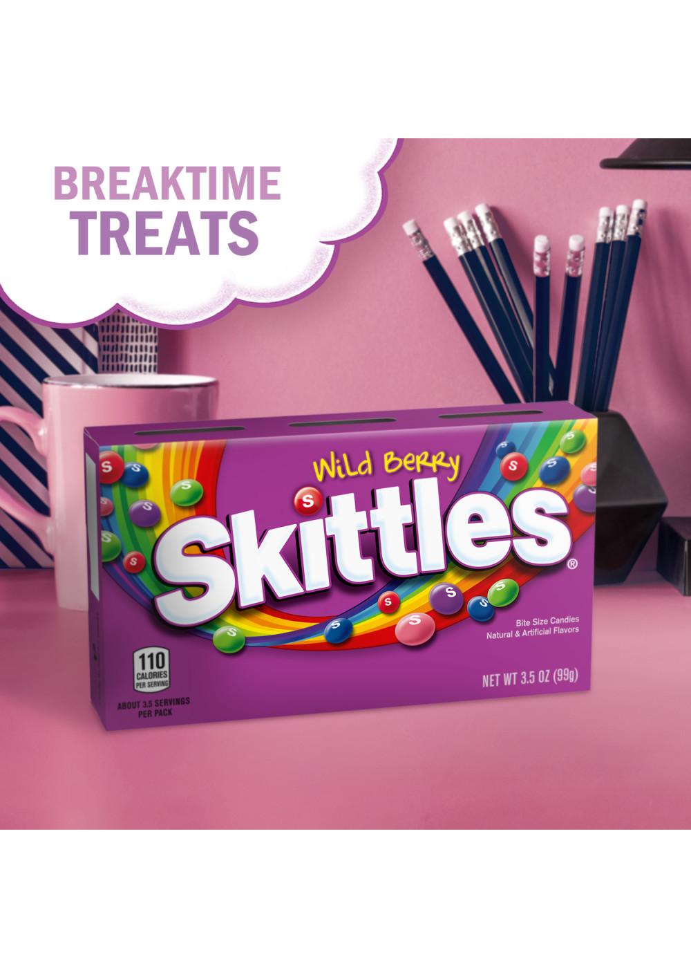 Skittles Wild Berry Chewy Candy Theater Box; image 2 of 6