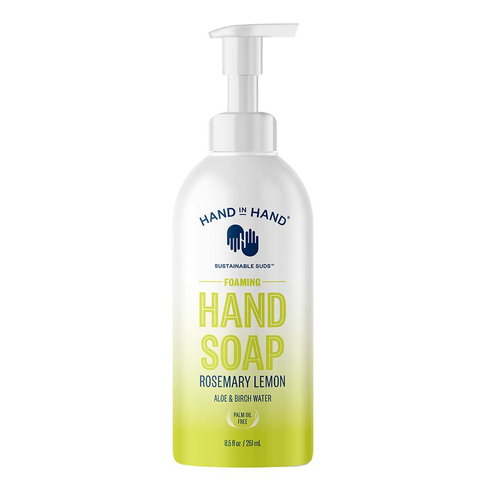 Hand in Hand Foaming Hand Soap Rosemary Lemon Shop Hand & bar soap at HEB