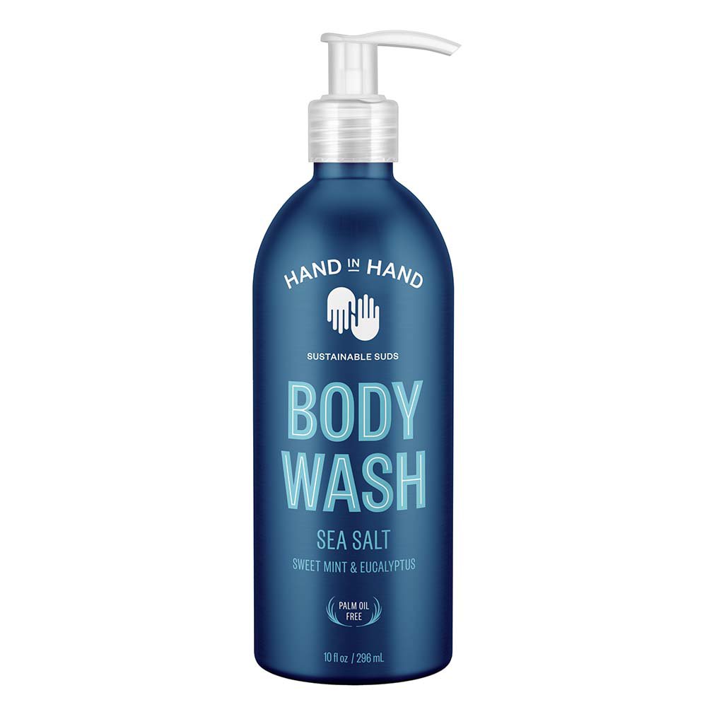 Hand in Hand Sea Salt Body Wash Sweet Mint & Eucalyptus Shop Body