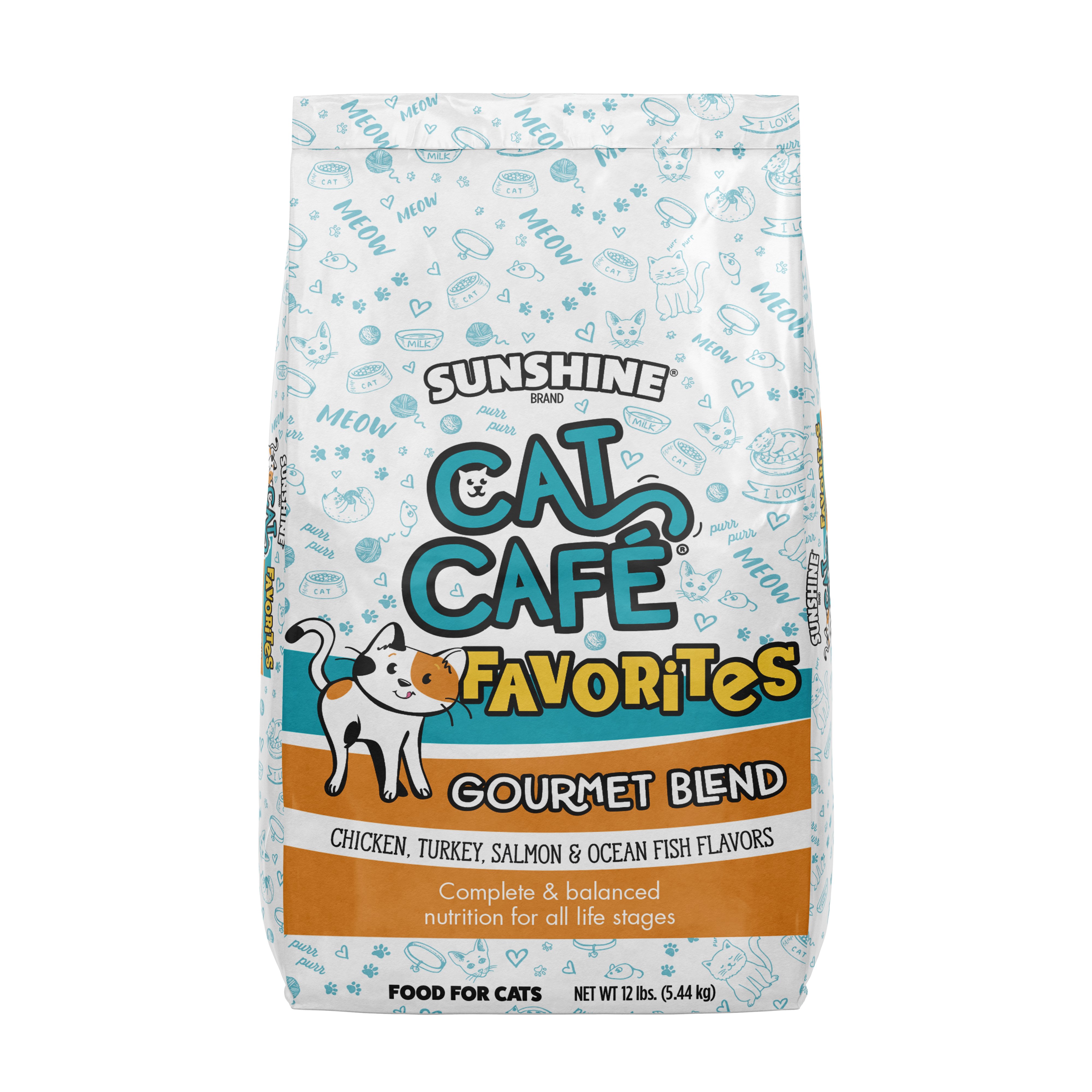 Sunshine Cat Cafe Gourmet Blend Dry Cat Food