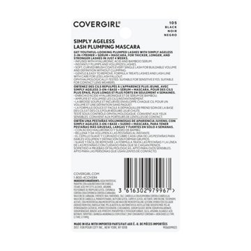 Covergirl Simply Ageless Lash Plumping Mascara Black