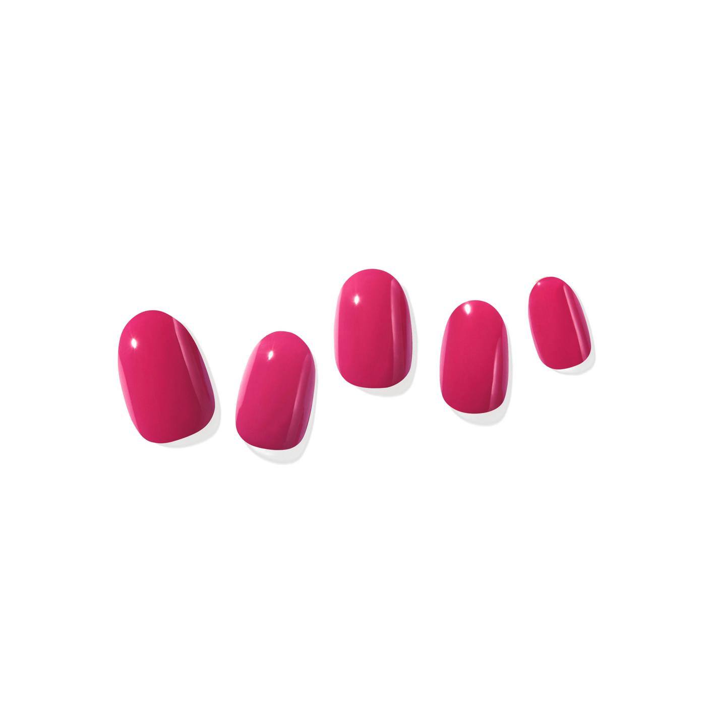 Dashing Diva Glaze Gel Nail Strips - Raspberry Pink - Shop Nail sets at ...