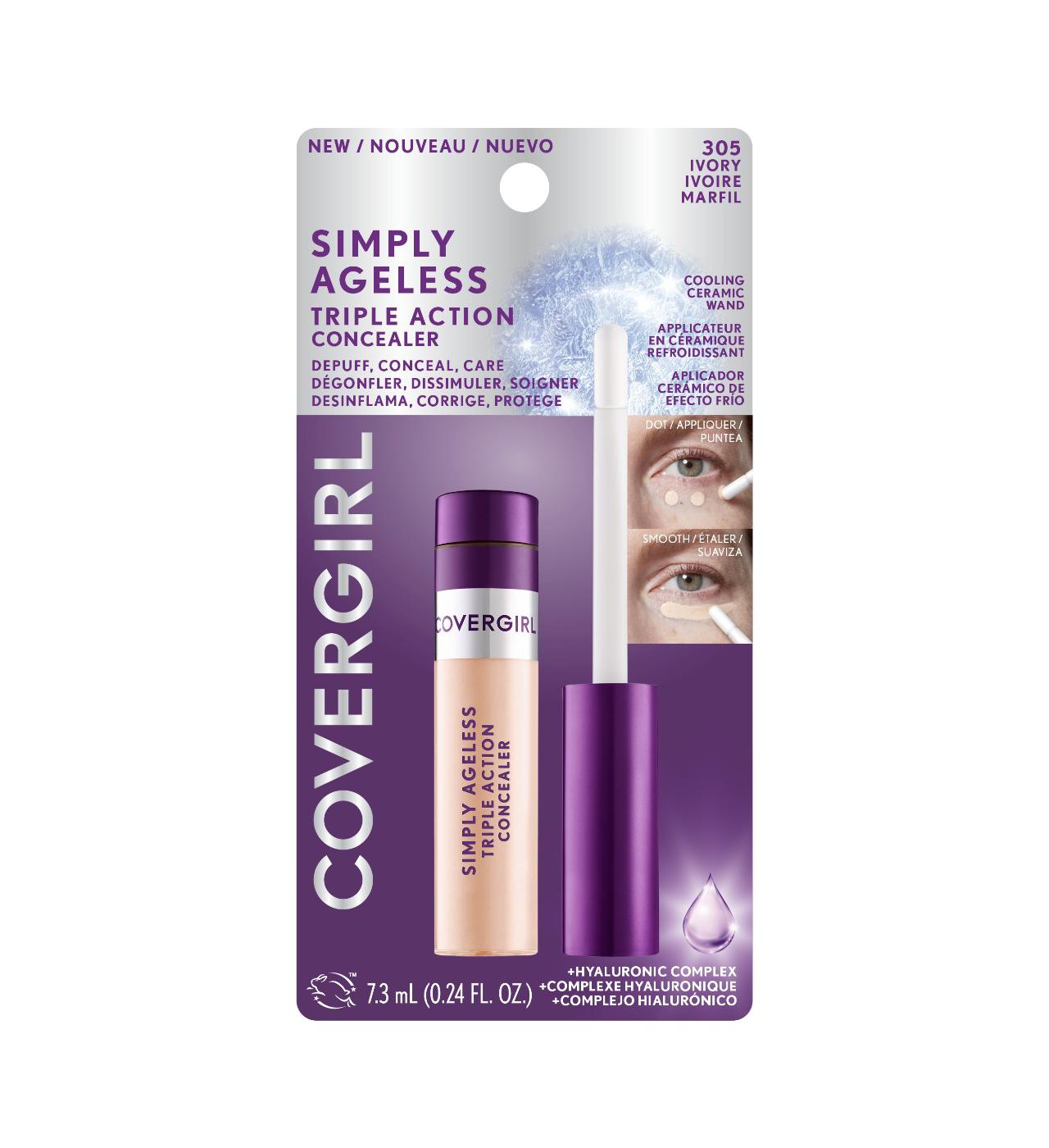 Covergirl Triple Action Concealer Ivory; image 1 of 2