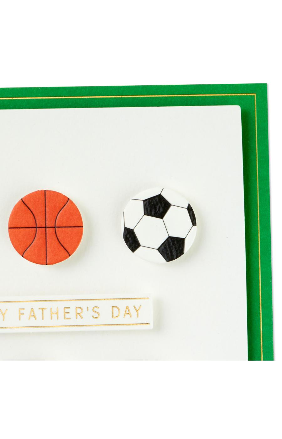 Hallmark Signature Father's Day Card (Sports All Star), S1; image 4 of 6