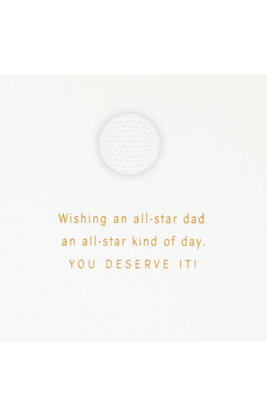 Hallmark Signature Father's Day Card (Sports All Star), S1; image 6 of 6