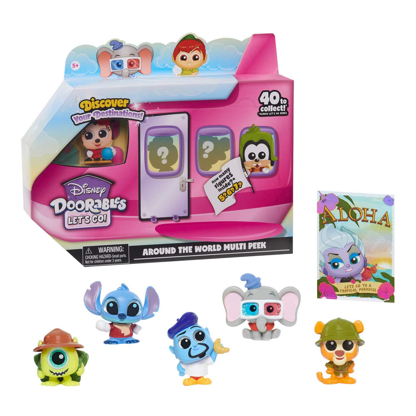 Disney Doorables Let's Go! Around the World Multi Peek Figures; image 2 of 2