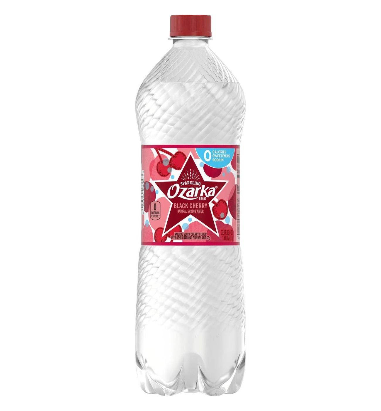 Ozarka Sparkling Water Black Cherry Shop Water at HEB