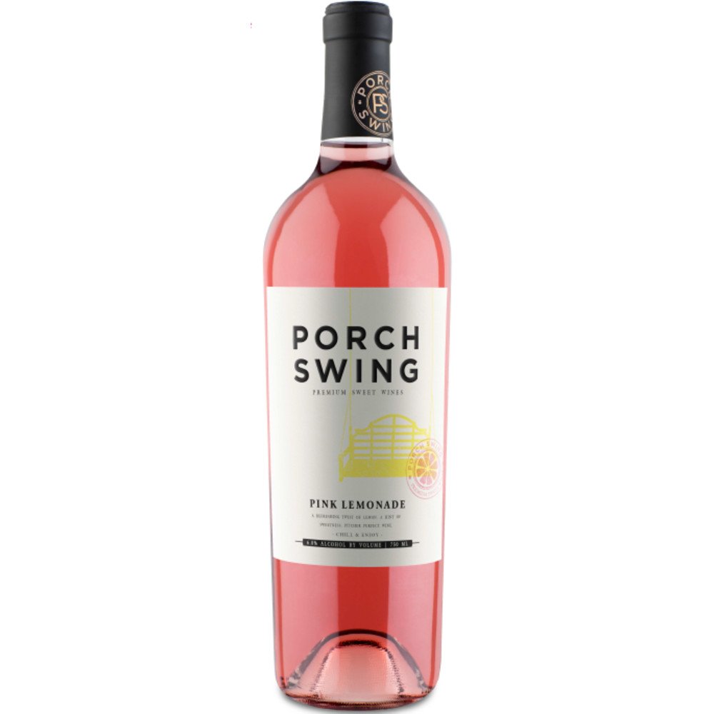 Porch Swing Pink Lemonade Sweet Wine - Shop Wine at H-E-B
