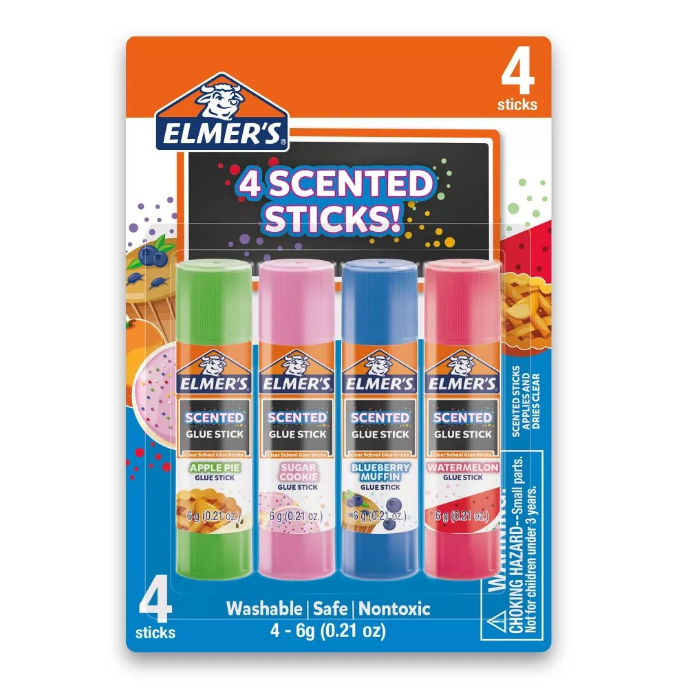 Elmer's Scented Glue Sticks Shop Glue at HEB