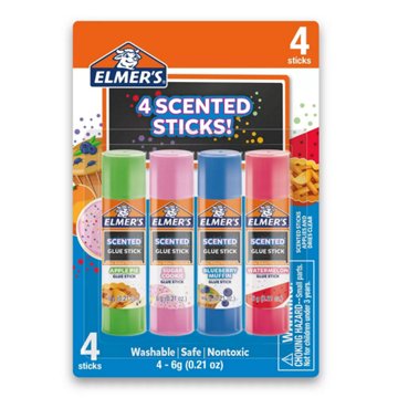 Elmer's Scented Glue Sticks, 4 ct