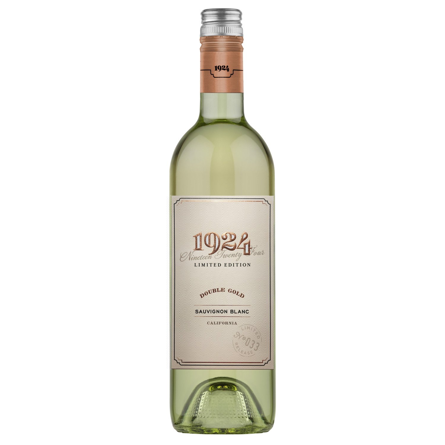1924 Double Gold Sauvignon Blanc California White Wine, 750 mL
