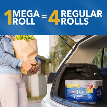 H-E-B Our Finest Ultra Soft Toilet Paper - Texas-Size Pack, 36 Mega Rolls