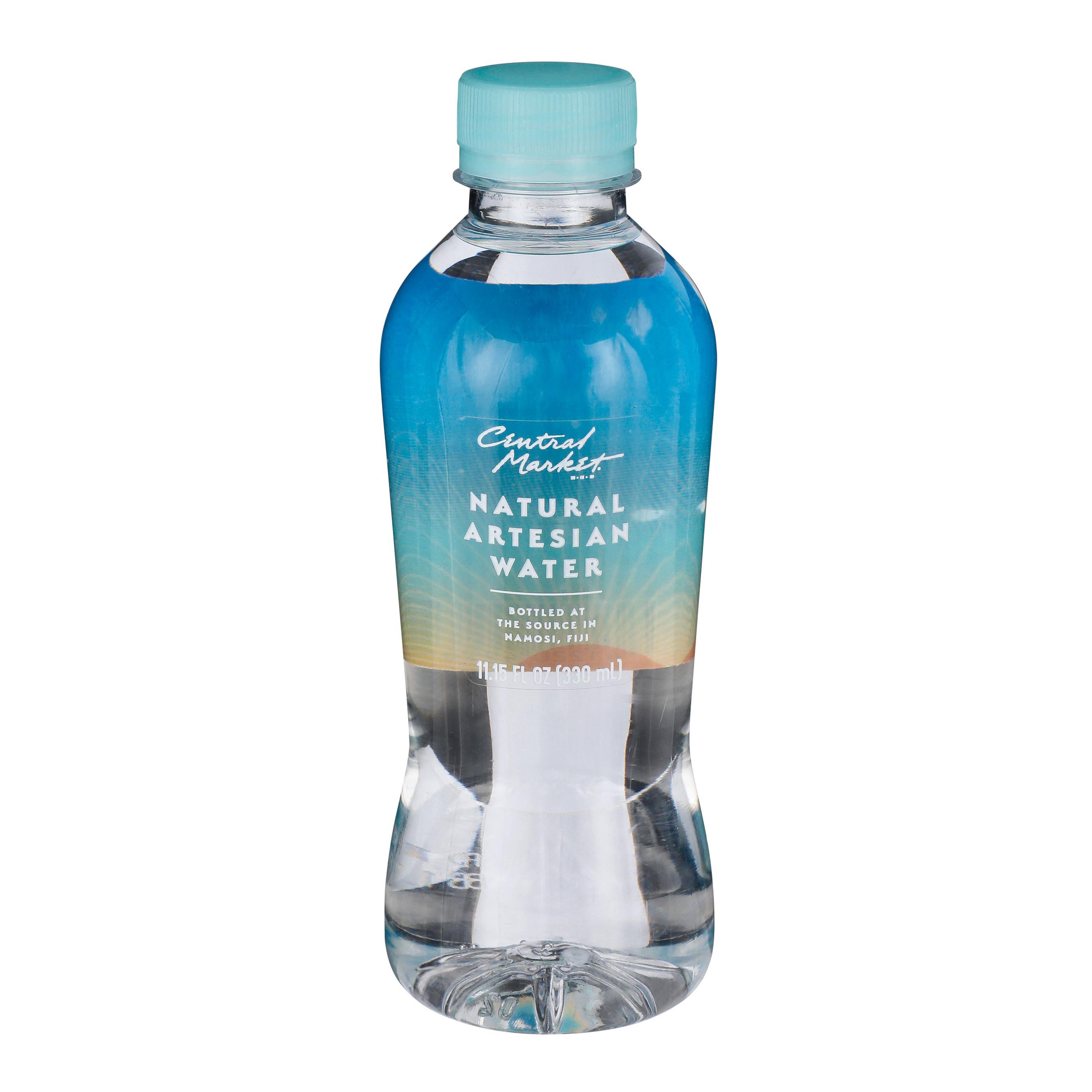 Central Market Natural Artesian Water, 330 mL