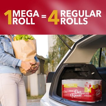 H-E-B Our Finest Ultra Strong Toilet Paper - Texas-Size Pack, 36 Mega Rolls