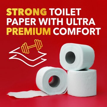 H-E-B Our Finest Ultra Strong Toilet Paper - Texas-Size Pack, 36 Mega Rolls
